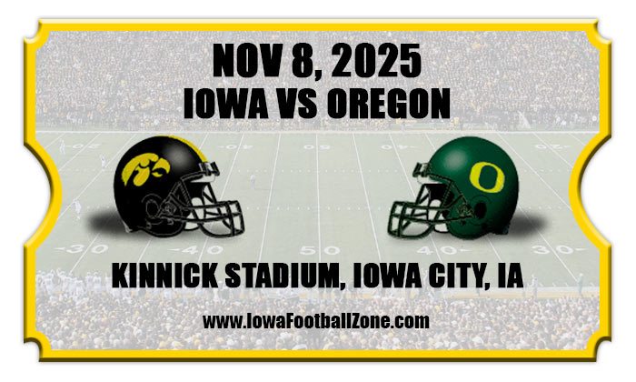 2025 Iowa Vs Oregon