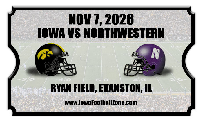 2026 Iowa Vs Northwestern