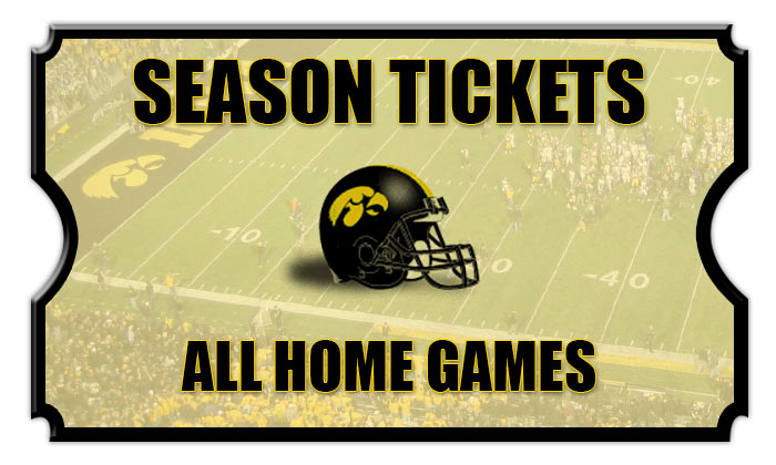 2020 Iowa Hawkeyes Season Football Tickets